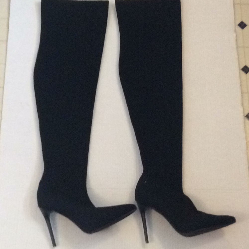 NWOT women’s over the knee high heels boots Sc